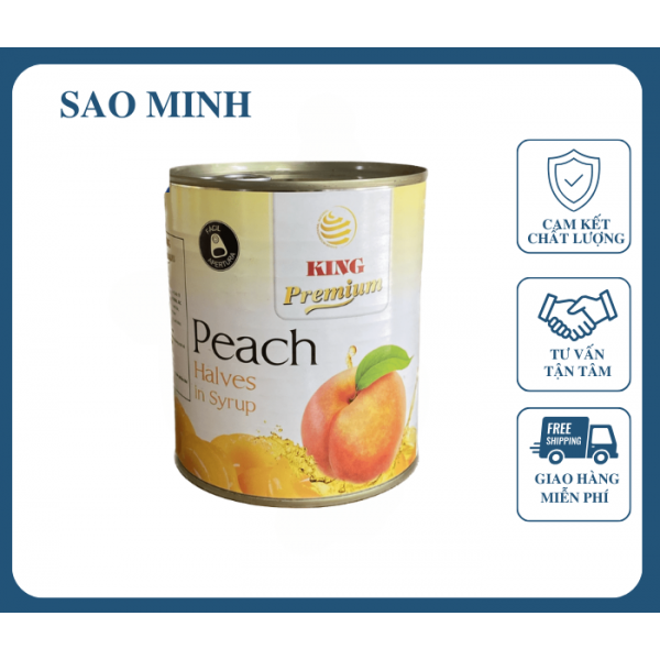 Đào Ngâm King 820Gr